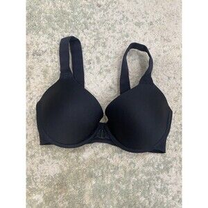 Spanx Bra-llelujah 36C BLack Lined Front Closure Underwire